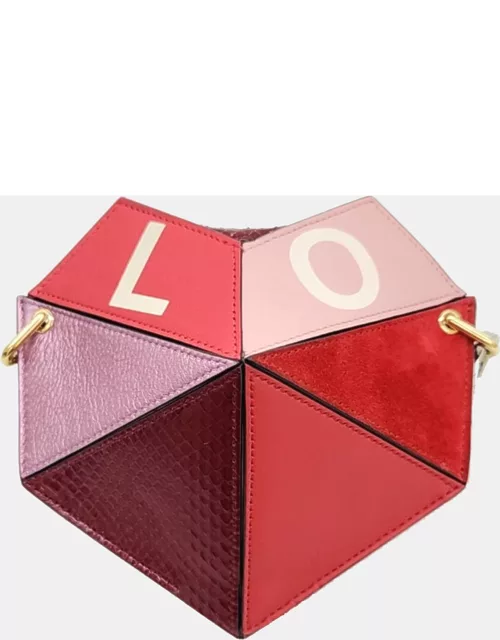 Gucci Valentine's Day Small Heart Crossbody Bag (678131)