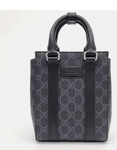 Gucci Supreme PVC Mini Tote and Shoulder Bag (696010)