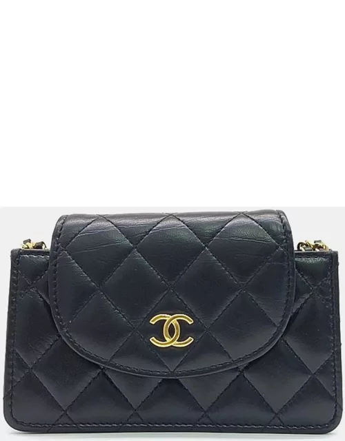 Chanel Double Chain Mini Flap Crossbody Bag AP2999