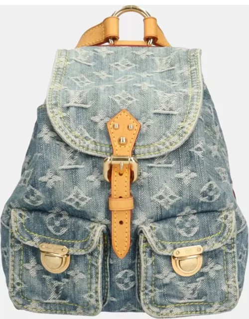 Louis Vuitton Monogram Denim Sac a Dos PM Backpack