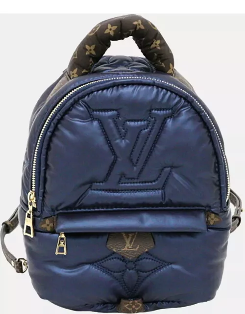 Louis Vuitton Navy Synthetic Pillow Palm Springs Mini Backpack