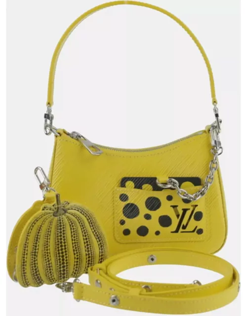 Louis Vuitton X Kusama Yayoi Yellow Epi Marly Mini bag
