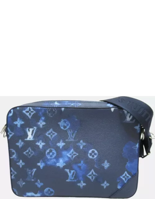 Louis Vuitton Blue Watercolour Monogram Trio Messenger Bag