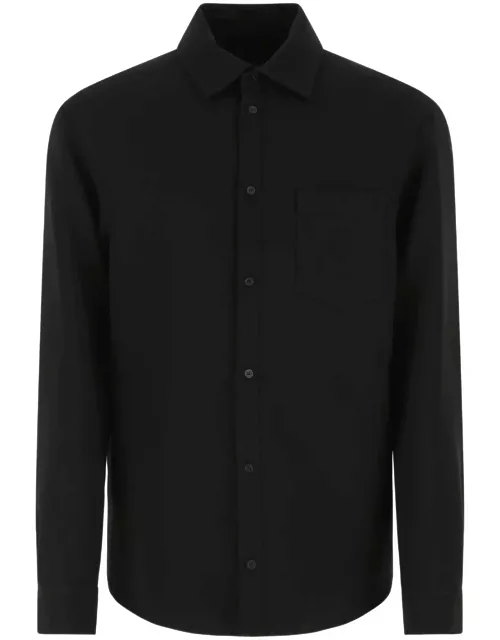 Balenciaga Black Wool Blend Shirt