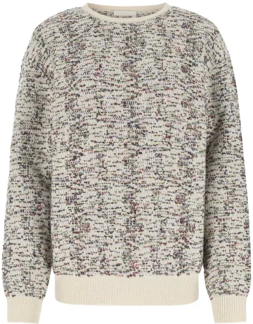 Chloé Embroidered Cashmere Blend Sweater