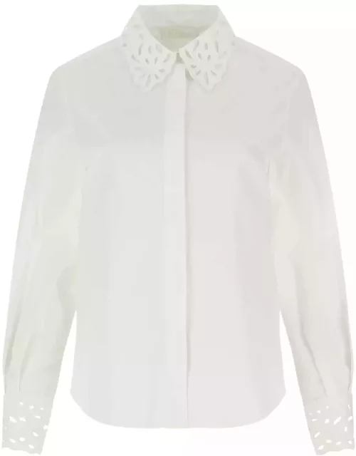 Chloé White Cotton Shirt