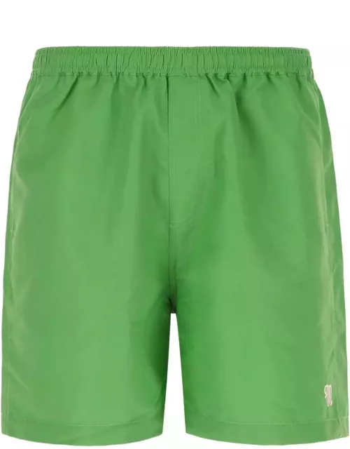 Nanushka Green Polyester Blend Swimming Short