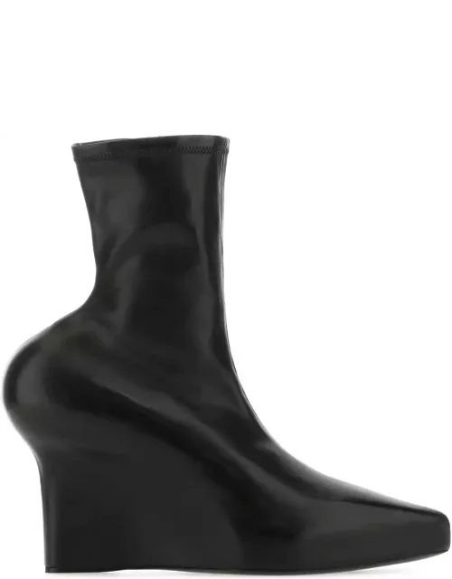 Givenchy Black Nappa Leather Ankle Boot