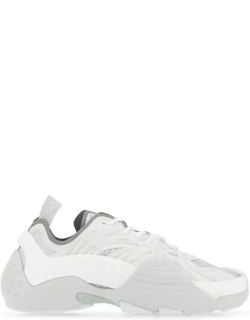 Lanvin White Mesh Flash-x Sneaker