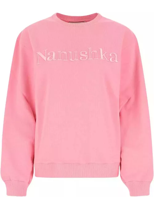 Nanushka Pink Cotton Rey Sweatshirt
