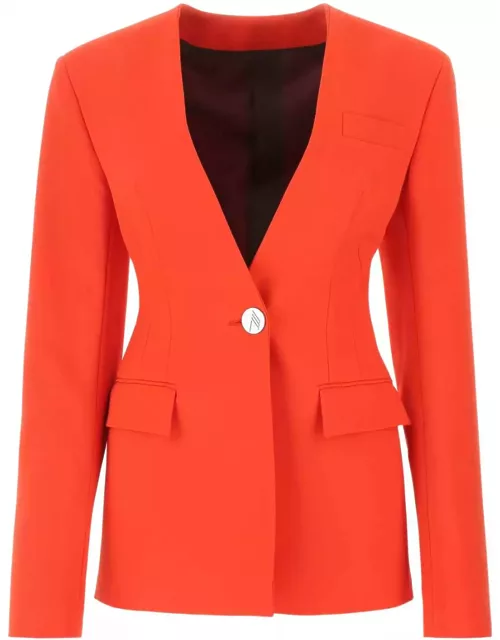 The Attico Coral Stretch Polyester Blend Louise Blazer