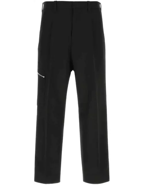 OAMC Black Polyester Wide-leg Pant