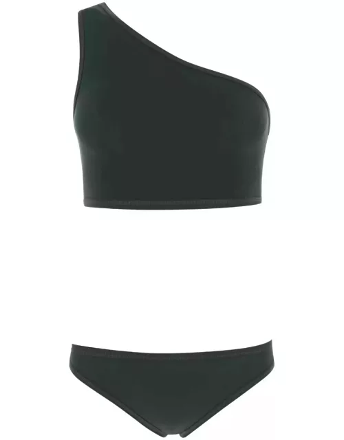 Bottega Veneta Slate Stretch Nylon Bikini