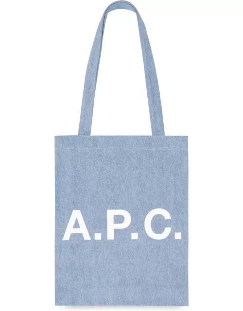 A.P.C. Lou Logo Detail Tote Bag