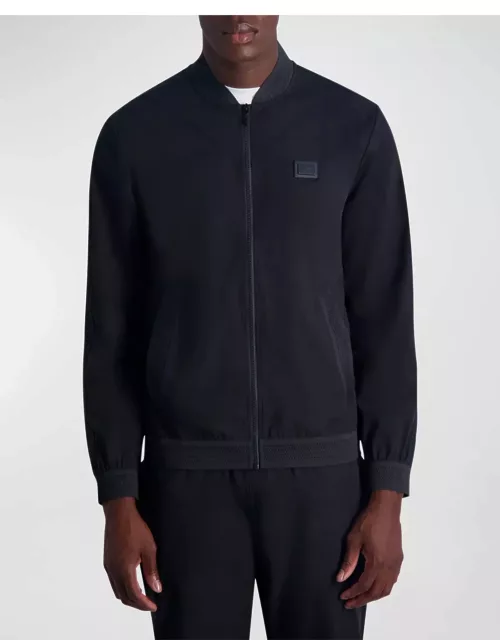 Men's Track Jacket with Mesh Tri