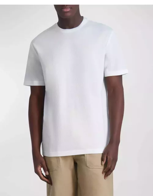 Men's Honeycomb Textured T-Shirt