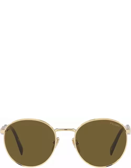 Prada Eyewear Pr 56zs Pale Gold Sunglasse