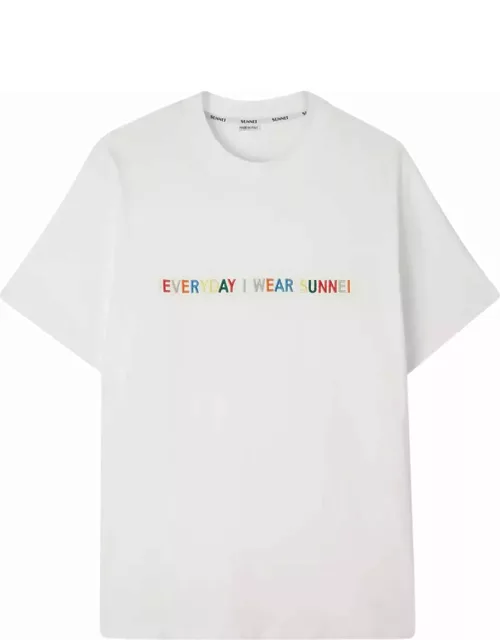 Sunnei Classic T-shirt Eiw