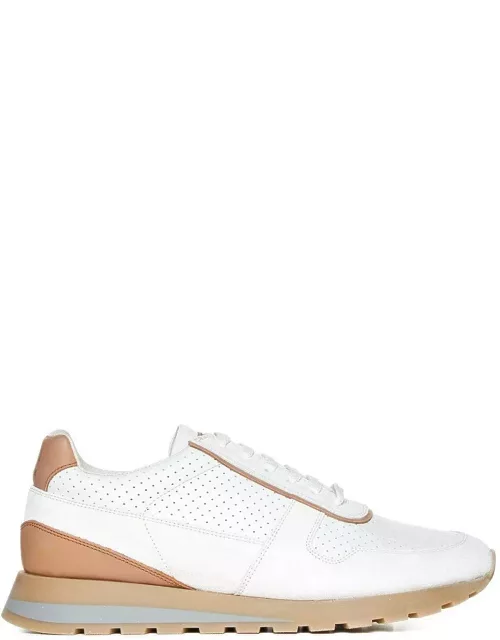 Brunello Cucinelli Panelled Lace-up Sneaker