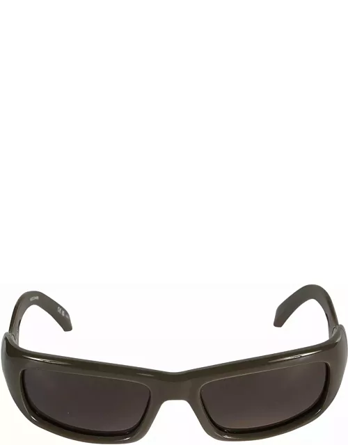 Balenciaga Eyewear Wavy Temple Logo Sided Sunglasse