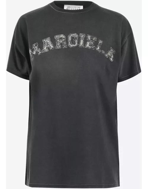 Maison Margiela Cotton T-shirt With Logo