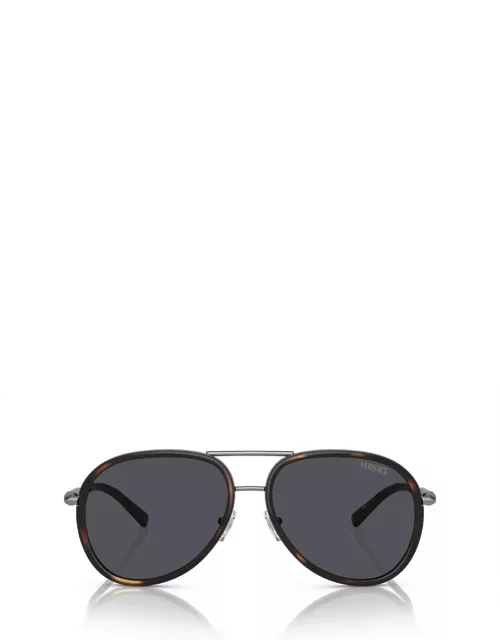 Versace Eyewear Ve2260 Havana Sunglasse