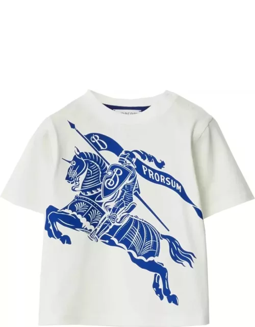 Burberry Cotton T-shirt With Ekd