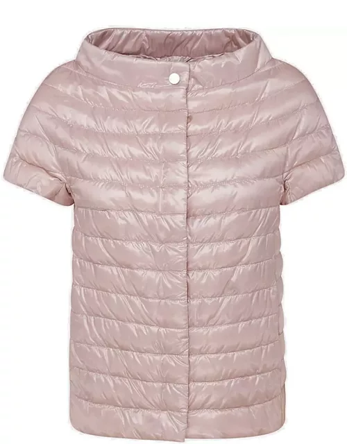 Herno Quilted Short-sleeve Jacket