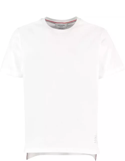 Thom Browne Crew-neck Cotton T-shirt