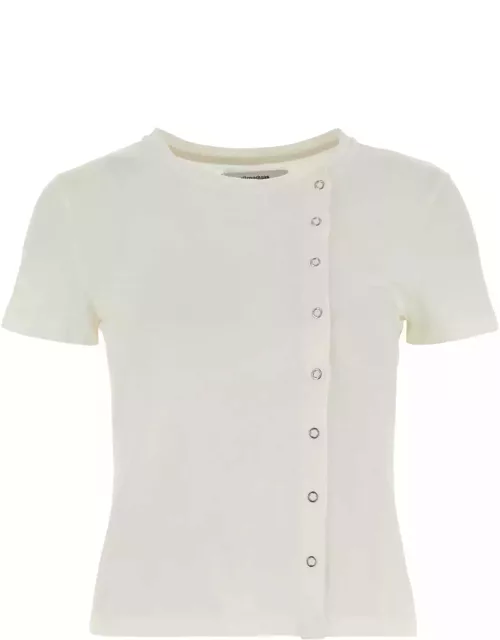 Gimaguas White Cotton Gisele T-shirt