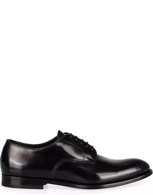 Doucal's Smooth Leather Lace-up Shoe