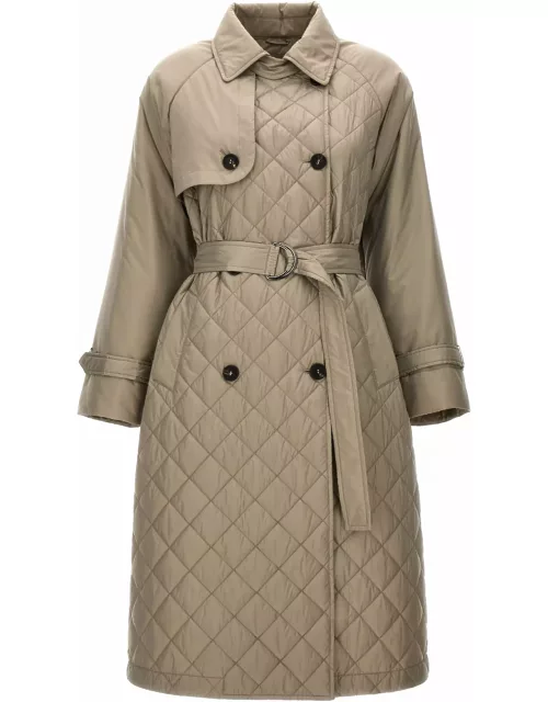 Brunello Cucinelli Quilted Trench Coat