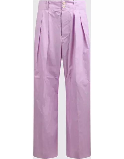 Plan C Lilac Wide-leg Trouser