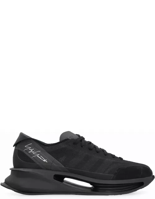 Y-3 s-gendo Run Black Leather Mix Sneaker