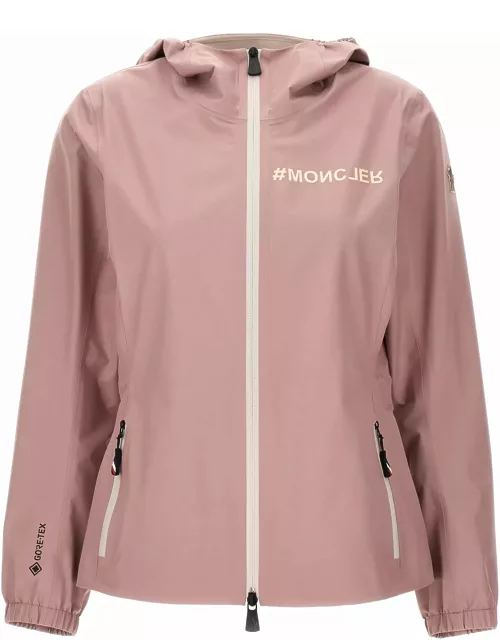 Moncler Grenoble Light Pink Valles Hooded Jacket