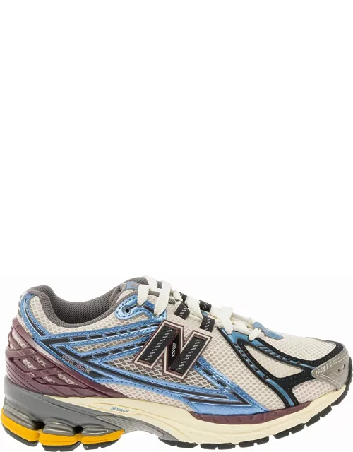New Balance 1906r Multicolor Low Top Sneakers With Logo Detail In Mix Of Techno Fabrics Woman