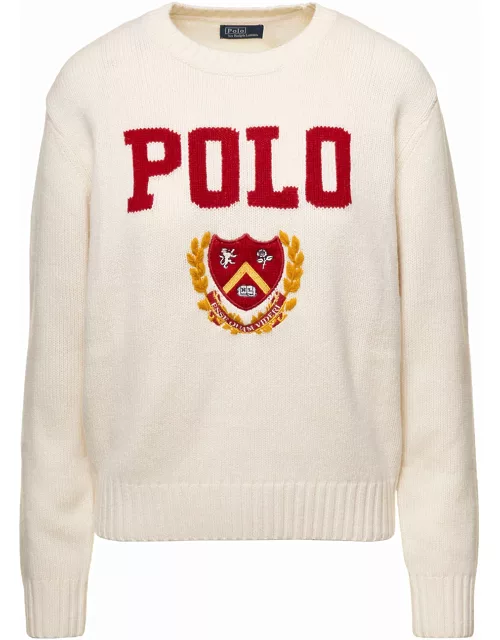 Polo Ralph Lauren Ivory Wool Sweater