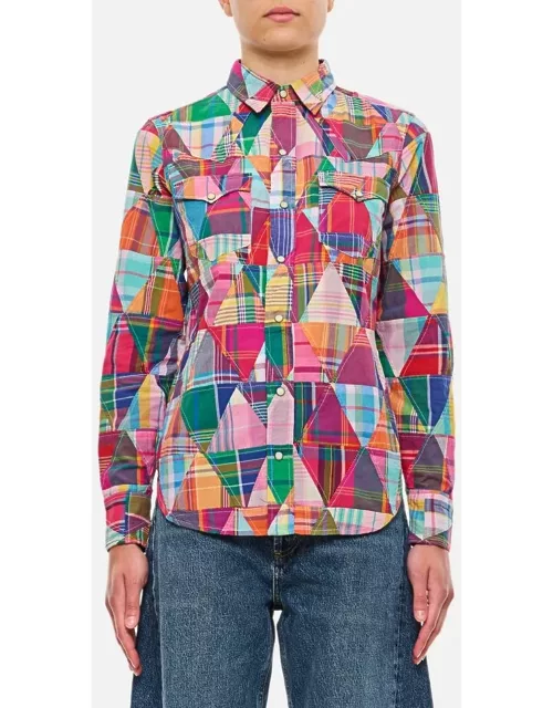 Polo Ralph Lauren Triangle Patchwork Shirt Multicolor