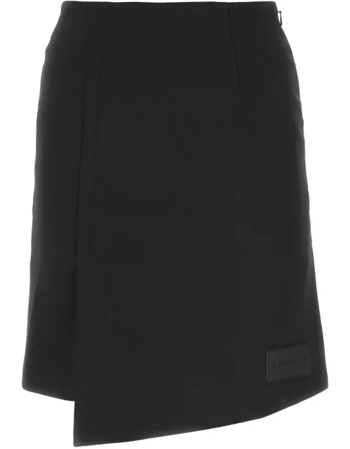 REMAIN Birger Christensen Black Stretch Polyester Blend Skirt