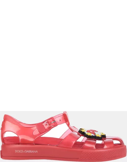 Dolce & Gabbana PVC Sandals