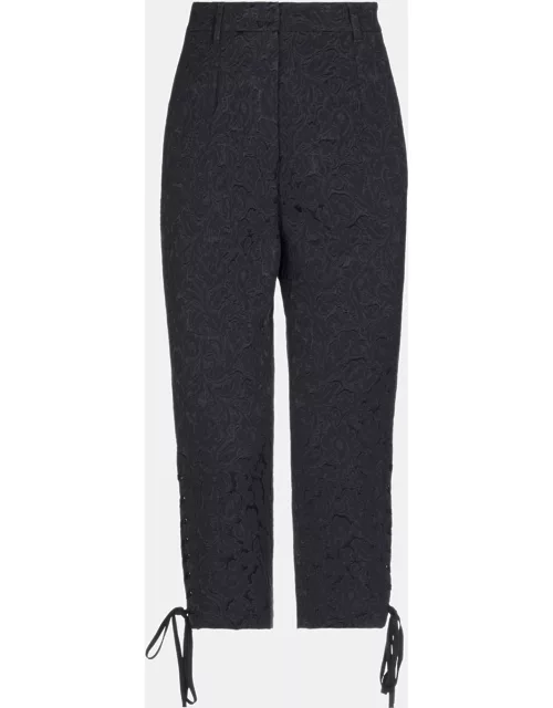 Dolce & Gabbana Viscose Cropped Pants