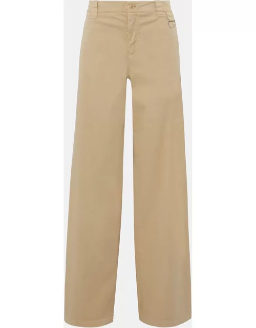Red Valentino Cotton Wide Leg Pants