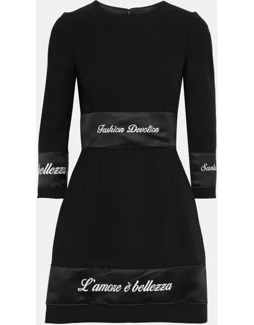 Dolce & Gabbana Wool Mini Dress