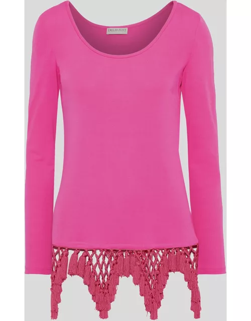 Emilio Pucci Viscose Long Sleeved Top