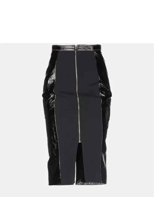Roland Mouret Leather Midi skirt