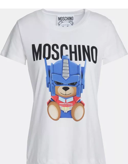 Moschino Cotton Short Sleeved Top