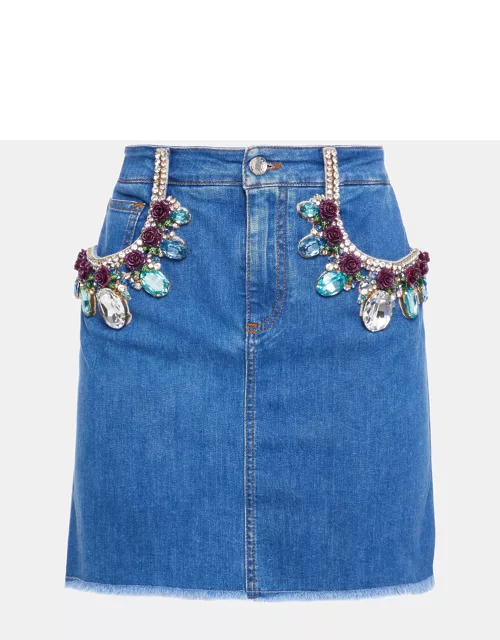 Dolce & Gabbana Cotton Mini Skirt