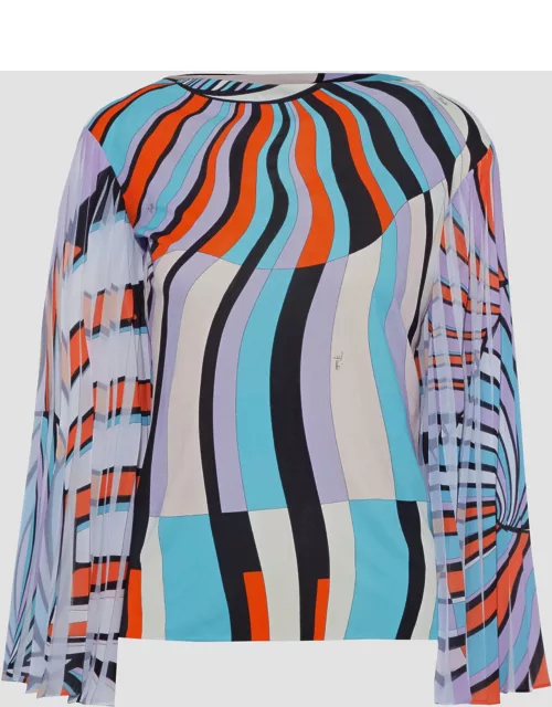 Emilio Pucci Polyester Long Sleeved Top