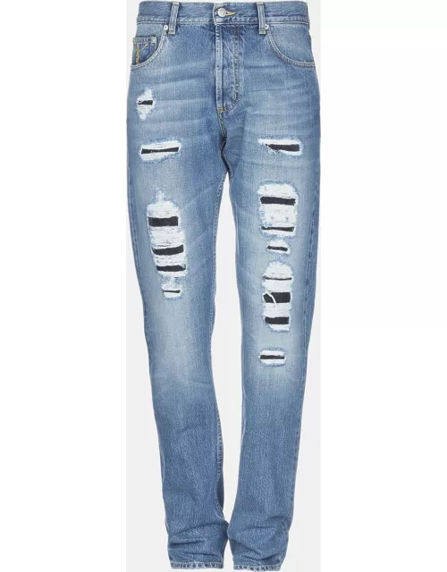 Alexander McQueen Cotton Jeans