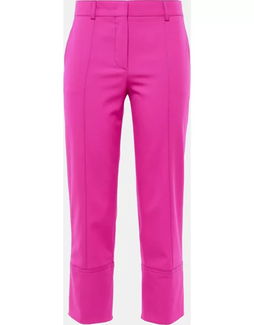 Emilio Pucci Pink Wool Cropped Pants S (IT 38)